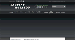 Desktop Screenshot of habitat-horizon.fr
